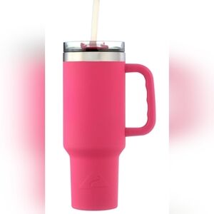 Ozark Trail Pink Tumbler with Handle